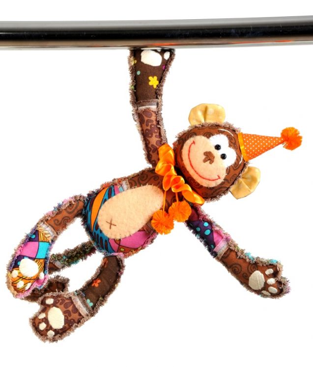 Набор для изготовления текстильной игрушки Перловка "Обезьянка Анфиса" ПМ 805
