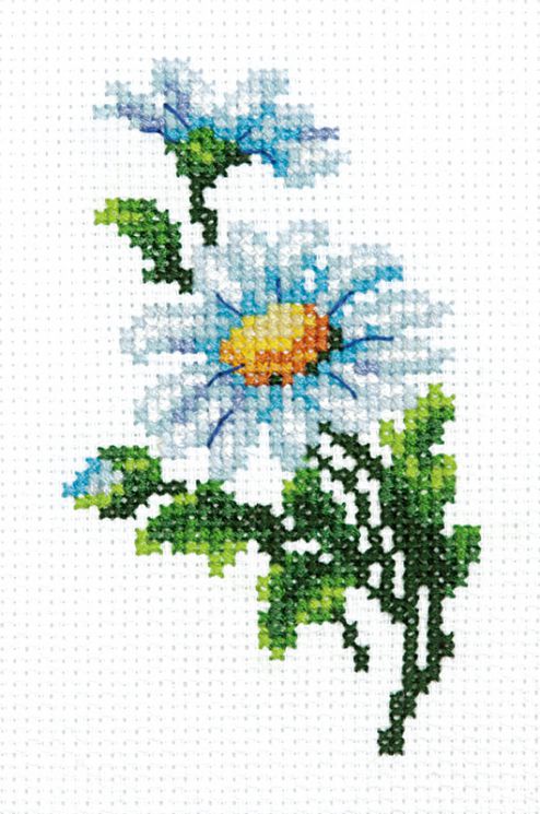 Набор для вышивания крестом Чудесная игла «Ромашка» 28-03