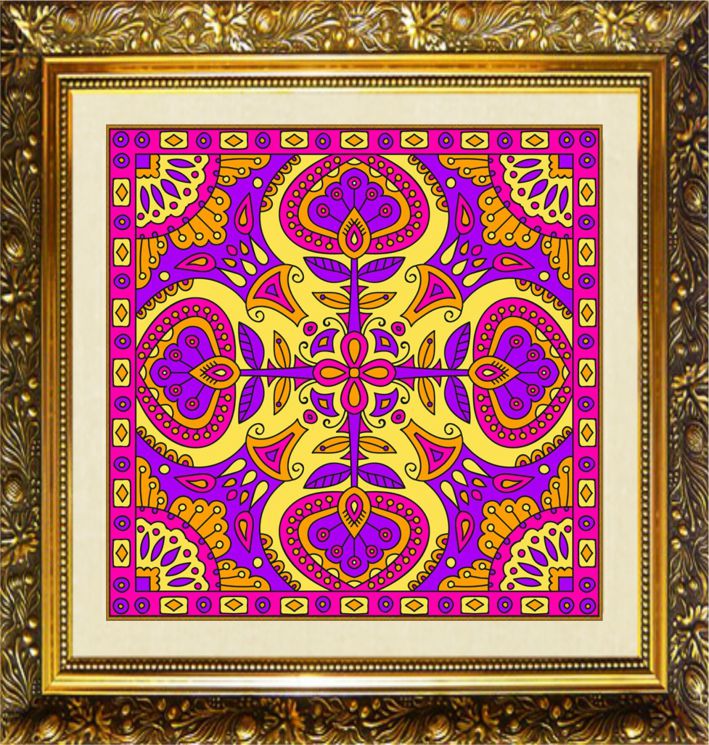 MD-024 Алмазная мозаика МИЛАТО Мандала