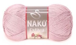 Пряжа Nako Estiva 11915 Пудра