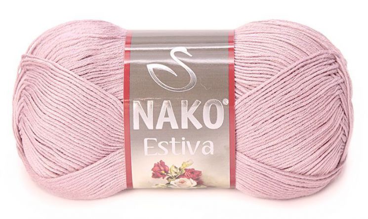 Пряжа Nako Estiva 11915 Пудра